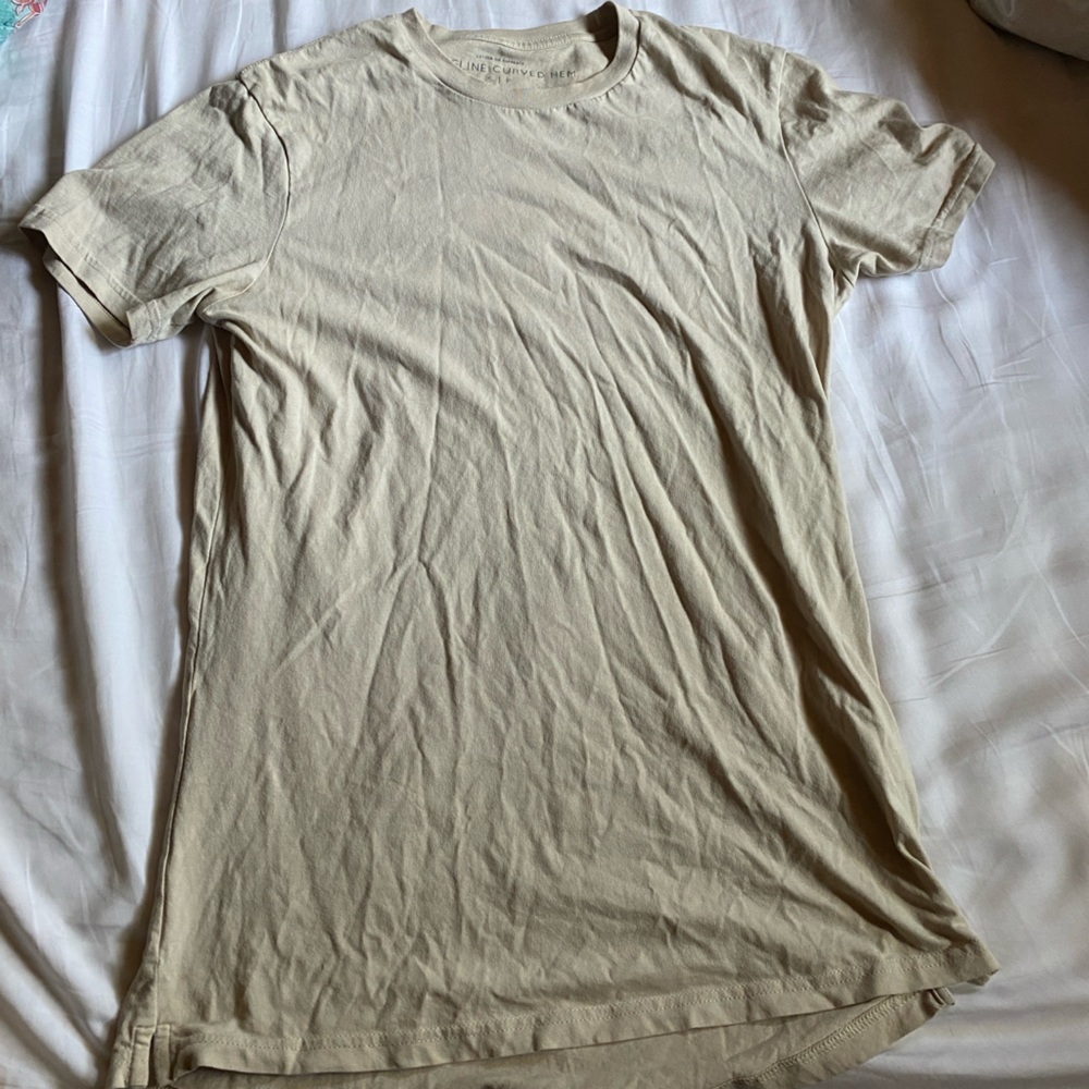 Men's Beige T-Shirt